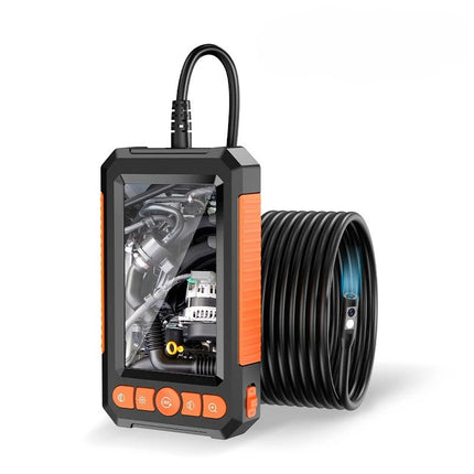 Endoscope Industriel 1M/5M/10M/20M/30M – Caméra d’Inspection 4,3″ – Double ou Simple Objectif – HD 1080p – IP67 Étanche – Borescope pour Contrôle Automobile, Plomberie, Canalisations – Batterie 2000 mAh