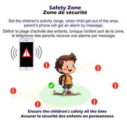 Montre Connectée Enfant GPS 2G XMSJ Q12 Max Pro Kids Smart - Appels, SOS, Étanche, Tracker - Pour Filles et Garçons