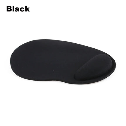 Tapis de Souris Ergonomique avec Repose-Poignet Confortable – Antidérapant – Polymère Souple – Surface Éponge et Tissu – Dos Caoutchouc Néoprène – Pour PC, Ordinateur Portable – Taille 23 x 18 cm