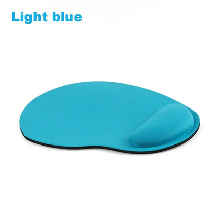 Tapis de Souris Ergonomique avec Repose-Poignet Confortable – Antidérapant – Polymère Souple – Surface Éponge et Tissu – Dos Caoutchouc Néoprène – Pour PC, Ordinateur Portable – Taille 23 x 18 cm
