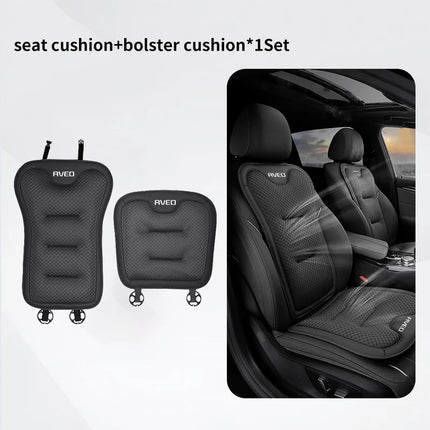 Coussin de Siège de Voiture pour Chevrolet Aveo T250 T300 (2011-2024) – Housse de Protection Dossier et Siège Arrière – Matériau Soie Glacée – Toutes Saisons – Rembourrage en Duvet – Épaisseur Standard