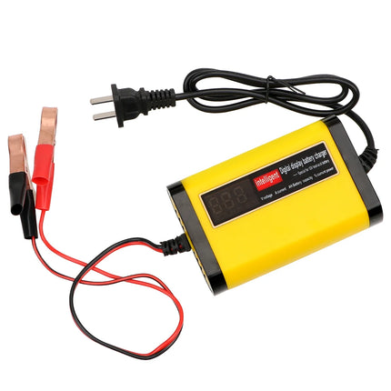 Chargeur de Batterie Intelligent à Réparation par Impulsions 12V 6A – Pour Voiture et Moto – Batteries Plomb – Écran LCD Digital – Modèle 31195 – Certifié CE – Fabricant Shenzhen Zhiya Technology