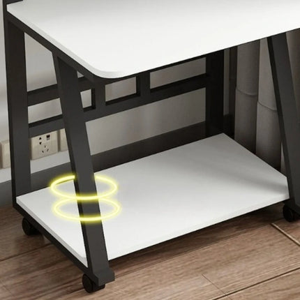 Bureau d’Ordinateur Intelligent – Bureau de Jeu et d’Étude – Bureau pour Ordinateur Portable – Bureau Debout et Assis – Table de Bureau Rectangulaire en Métal – Assemblage Facile – Pour Maison, Bureau, Étude, Gaming