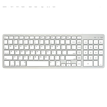 Clavier Sans Fil Bluetooth 5.0 & 2.4G – Mini Clavier Multimédia 102 Touches Ergonomique Compatible PC, Laptop, MacBook, iPad & Android