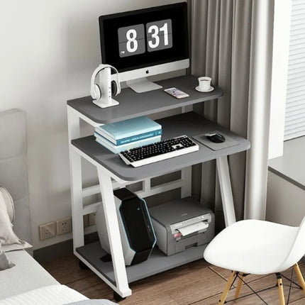Bureau d’Ordinateur Intelligent – Bureau de Jeu et d’Étude – Bureau pour Ordinateur Portable – Bureau Debout et Assis – Table de Bureau Rectangulaire en Métal – Assemblage Facile – Pour Maison, Bureau, Étude, Gaming