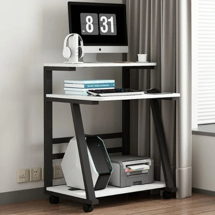 Bureau d’Ordinateur Intelligent – Bureau de Jeu et d’Étude – Bureau pour Ordinateur Portable – Bureau Debout et Assis – Table de Bureau Rectangulaire en Métal – Assemblage Facile – Pour Maison, Bureau, Étude, Gaming