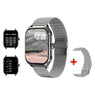 Silver mesh belt