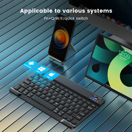 Clavier Sans Fil Bluetooth 78 Touches – Mini Clavier Portable Compatible Android, iOS, Windows, iPad, Tablette et PC