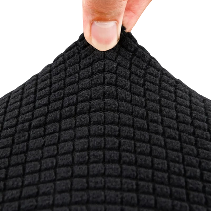 Housse de Siège Élastique Polyester pour Chaise de Bureau - Protège Chaise de Bureau, Fauteuil de Bureau, Protection Antitaches
