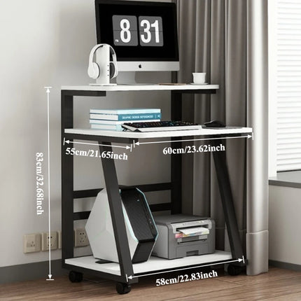 Bureau d’Ordinateur Intelligent – Bureau de Jeu et d’Étude – Bureau pour Ordinateur Portable – Bureau Debout et Assis – Table de Bureau Rectangulaire en Métal – Assemblage Facile – Pour Maison, Bureau, Étude, Gaming