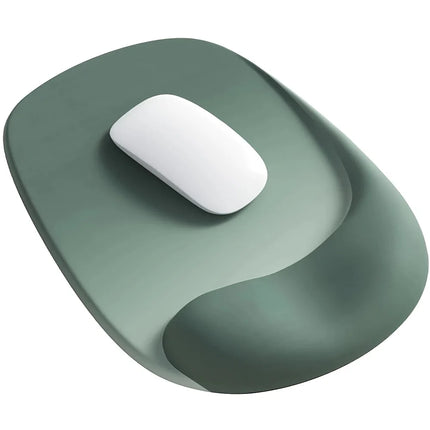 Tapis de Souris Ergonomique avec Support de Poignet en Gel – Tissu Lycra de Qualité Supérieure – Base Antidérapante en Caoutchouc – Confort et Précision pour Ordinateurs Portables et de Bureau – Idéal pour le Travail et le Gaming