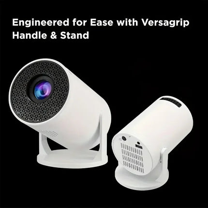Mini Projecteur Portable 4K, Projecteur HD WiFi 200" - Compatible Smartphone/iPhone/PC/PS5/USB, Autofocus, Correction Keystone Automatique, Double Haut-Parleurs, Idée Cadeau