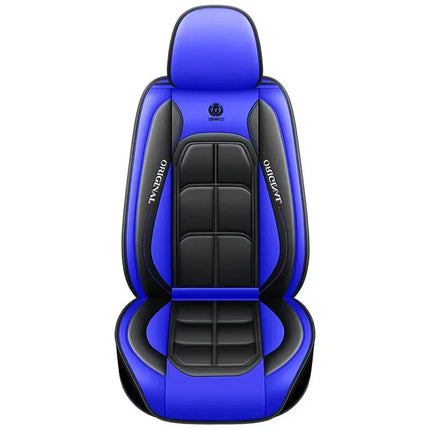 Housses de Siège Auto en Cuir Artificiel – Multi-Couleurs – Ajustement Universel – Idéal pour Améliorer le Style et la Protection de l'Intérieur Automobile – Mousse PE Rembourrée – Toutes Saisons – Disponible à l'Unité ou par Paire