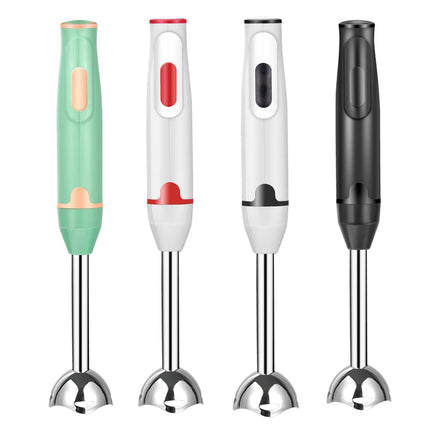 Mixeur Plongeant Électrique 300W – Bâton Mélangeur pour Aliments, Pâtisserie et Boissons – Corps en Acier Inoxydable, Lames Détachables – Tension Universelle 111V-240V avec Prise US – Longueur 38 cm