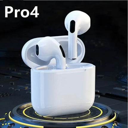 Écouteurs PRO 4 Bluetooth TWS 5.0 Mini Invisibles, Micro Intégré, pour iOS/Android, Sport, Jeu, Course à Pied
