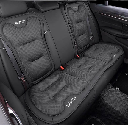 Coussin de Siège de Voiture pour Chevrolet Aveo T250 T300 (2011-2024) – Housse de Protection Dossier et Siège Arrière – Matériau Soie Glacée – Toutes Saisons – Rembourrage en Duvet – Épaisseur Standard