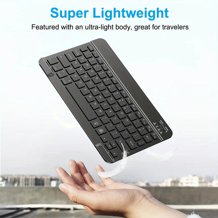 Clavier Sans Fil Bluetooth 78 Touches – Mini Clavier Portable Compatible Android, iOS, Windows, iPad, Tablette et PC