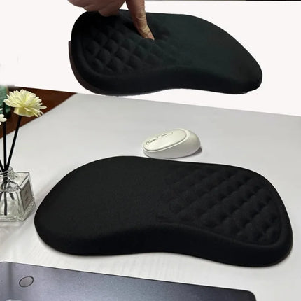 Repose-Poignet Ergonomique – Tapis de Souris avec Support de Poignet Confortable – Coton Mémoire Haute Élasticité – Antidérapant – Silicone Durable – Taille 30×20×2,5 cm – Pour Ordinateur Portable et Bureau