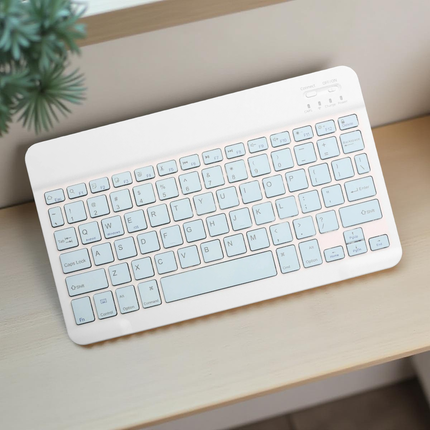 Clavier Sans Fil Bluetooth 78 Touches – Mini Clavier Portable Compatible Android, iOS, Windows, iPad, Tablette et PC