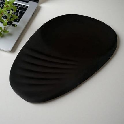 Repose-Poignet Ergonomique – Tapis de Souris avec Support de Poignet Confortable – Coton Mémoire Haute Élasticité – Antidérapant – Silicone Durable – Taille 30×20×2,5 cm – Pour Ordinateur Portable et Bureau