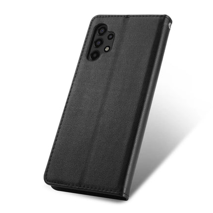 Leather Booklet Case for Samsung Galaxy A03, A03S, A10, A12, A13, A20E, A20S, A21S, A22, A31, A32, A33, A40, A41, A50, A51, A52, A53 4G/5G, A05S 5G - Scratch-Resistant Flip Pocket Protective Case 
