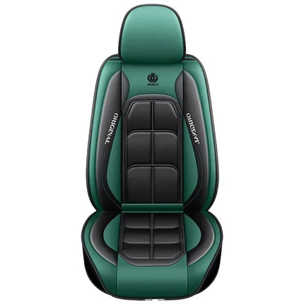 Housses de Siège Auto en Cuir Artificiel – Multi-Couleurs – Ajustement Universel – Idéal pour Améliorer le Style et la Protection de l'Intérieur Automobile – Mousse PE Rembourrée – Toutes Saisons – Disponible à l'Unité ou par Paire