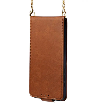 Étui Portefeuille Bandoulière Cuir avec Miroir et Longue Dragonne | Poche Pour Samsung Galaxy A05 A06 A16 A15 A36 A56 A26 5G