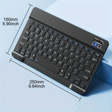 Clavier Sans Fil Bluetooth 78 Touches – Mini Clavier Portable Compatible Android, iOS, Windows, iPad, Tablette et PC