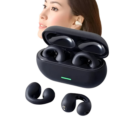 Casque Audio Bluetooth 5.3 à Conduction Osseuse - Réduction de Bruit Active, Léger & Confortable - Sport, Jeux, Appels HD - ZONGJI T75 PRO