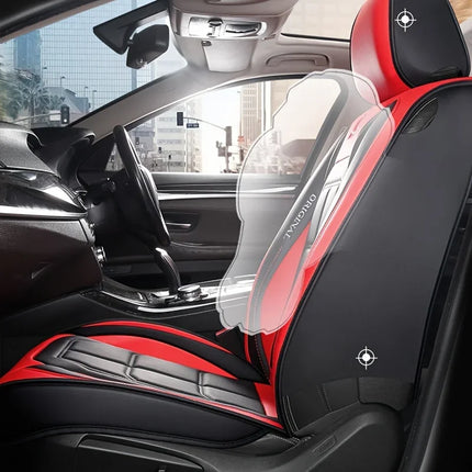 Housses de Siège Auto en Cuir Artificiel – Multi-Couleurs – Ajustement Universel – Idéal pour Améliorer le Style et la Protection de l'Intérieur Automobile – Mousse PE Rembourrée – Toutes Saisons – Disponible à l'Unité ou par Paire