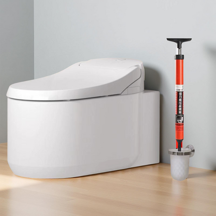 Déboucheur Toilette à Haute Pression - Pompe à Air Puissante et Réutilisable - Outil de Plomberie avec Poignée Ergonomique - Pour WC, Lavabos et Canalisations