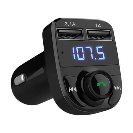 Émetteur FM Bluetooth 5.0 Voiture - Double USB 3.1A - Charge Rapide - Affichage Numérique - Kit Mains-Libres