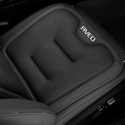 Coussin de Siège de Voiture pour Chevrolet Aveo T250 T300 (2011-2024) – Housse de Protection Dossier et Siège Arrière – Matériau Soie Glacée – Toutes Saisons – Rembourrage en Duvet – Épaisseur Standard