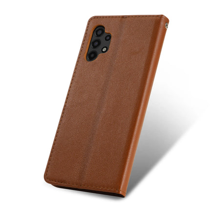 Leather Booklet Case for Samsung Galaxy A03, A03S, A10, A12, A13, A20E, A20S, A21S, A22, A31, A32, A33, A40, A41, A50, A51, A52, A53 4G/5G, A05S 5G - Scratch-Resistant Flip Pocket Protective Case 