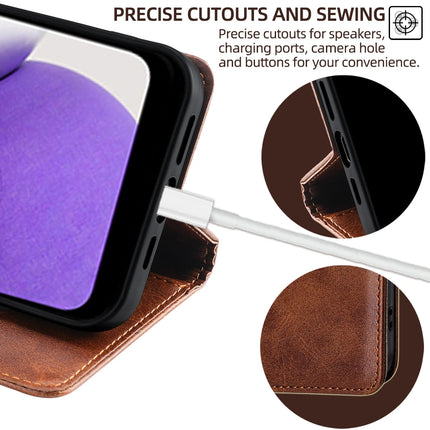 Étui Portefeuille Cuir Luxe Poche pour Samsung Galaxy A10 A20 A30 A40 A50 A70 - Flip Cover Magnétique avec Portes Cartes