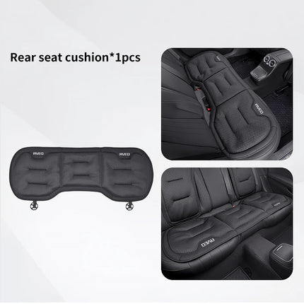 Coussin de Siège de Voiture pour Chevrolet Aveo T250 T300 (2011-2024) – Housse de Protection Dossier et Siège Arrière – Matériau Soie Glacée – Toutes Saisons – Rembourrage en Duvet – Épaisseur Standard