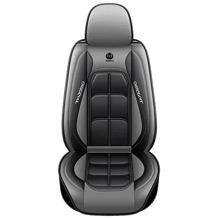 Housses de Siège Auto en Cuir Artificiel – Multi-Couleurs – Ajustement Universel – Idéal pour Améliorer le Style et la Protection de l'Intérieur Automobile – Mousse PE Rembourrée – Toutes Saisons – Disponible à l'Unité ou par Paire