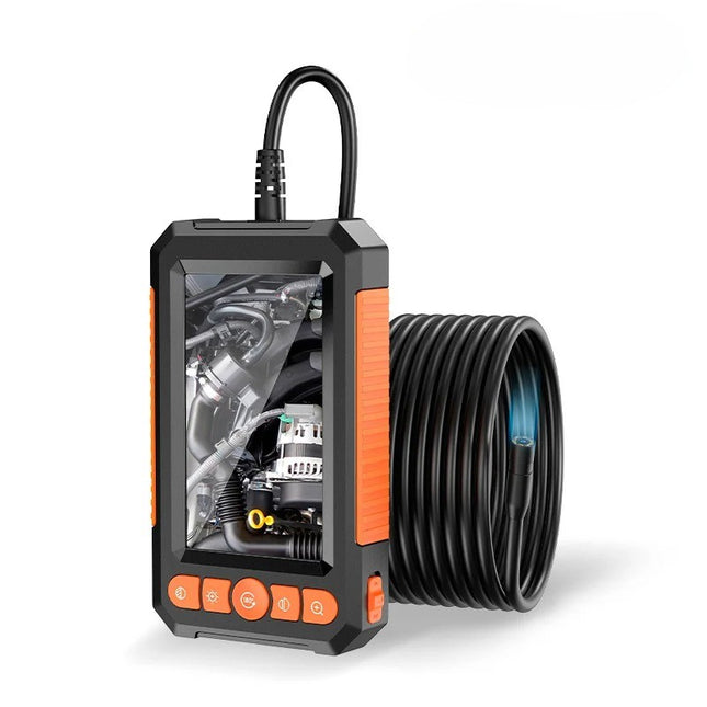 Endoscope Industriel 1M/5M/10M/20M/30M – Caméra d’Inspection 4,3″ – Double ou Simple Objectif – HD 1080p – IP67 Étanche – Borescope pour Contrôle Automobile, Plomberie, Canalisations – Batterie 2000 mAh