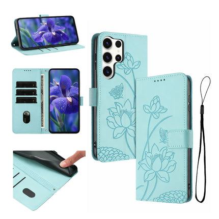 Étui Portefeuille Cuir PU avec Motif Fleur Magnétique - Compatible Samsung Galaxy S22, S23 Ultra, S24, A16, A26, Série FE