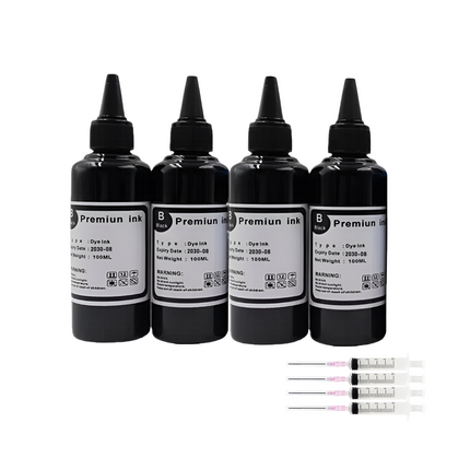 Kit de Recharge Universel d’Encre Colorée pour Imprimantes HP – Compatible avec HP 301, 302, 304, 305 XL (Deskjet 2540, 2050, 2620, 5030, etc.)