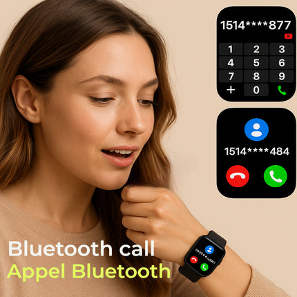 Montre Connectée S9 MAX Ultra – Écran AMOLED 2,19" – GPS – 4G – Suivi Santé (Fréquence Cardiaque, Pression Artérielle) – Étanche – Compatible Android, IOS