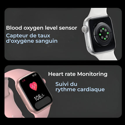 Montre Connectée S9 MAX Ultra – Écran AMOLED 2,19" – GPS – 4G – Suivi Santé (Fréquence Cardiaque, Pression Artérielle) – Étanche – Compatible Android, IOS