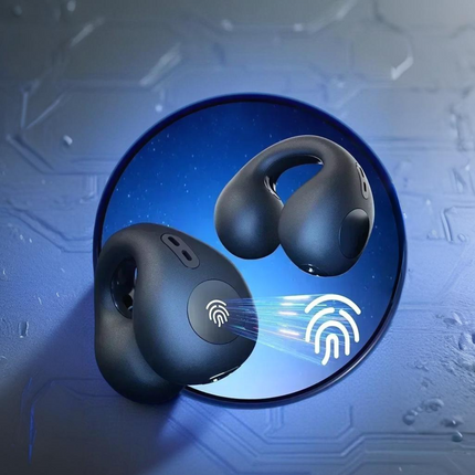 Casque Audio Bluetooth 5.3 à Conduction Osseuse - Réduction de Bruit Active, Léger & Confortable - Sport, Jeux, Appels HD - ZONGJI T75 PRO