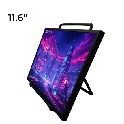 Écran Portable 4K 15,6" Moniteur USB-C/HDMI Couleurs 100% sRGB IPS, Luminosité 500 nits Parfait pour Mac/PC/Smartphone Gamers (Switch/PS5/Raspberry Pi) Télétravail