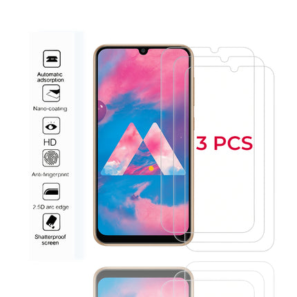 3 pièces de Protection Écran en Verre Trempé pour Samsung Galaxy  – Ultra-Résistant &amp; Anti-Trace