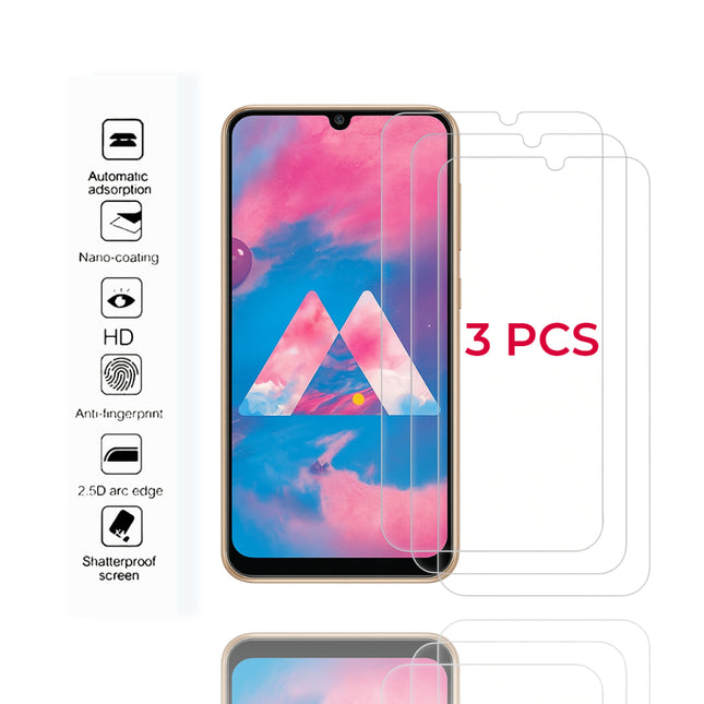 3 pièces de Protection Écran en Verre Trempé pour Samsung Galaxy  – Ultra-Résistant &amp; Anti-Trace