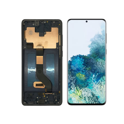 Écran Samsung S20 Plus 6.7" Super AMOLED – Remplacement LCD + Cadre + Digitizer – Compatible G985/G986