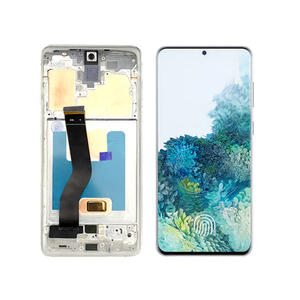Écran Samsung S20 Plus 6.7" Super AMOLED – Remplacement LCD + Cadre + Digitizer – Compatible G985/G986