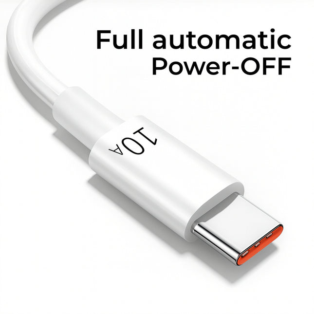 Câble de Charge Rapide USB-C 120W 10A - Cordon Universel pour Iphone - Samsung - Xiaomi - PC 0.3M à 2M