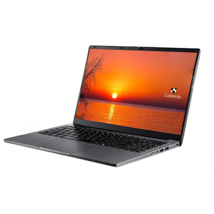 Gateway GW15-32P-C7GR-CA | Ordinateur Portable 15,6" FHD | Intel Celeron N4500 | 4GB RAM DDR5 | 128GB eMMC| Windows 11 Français - Anglais